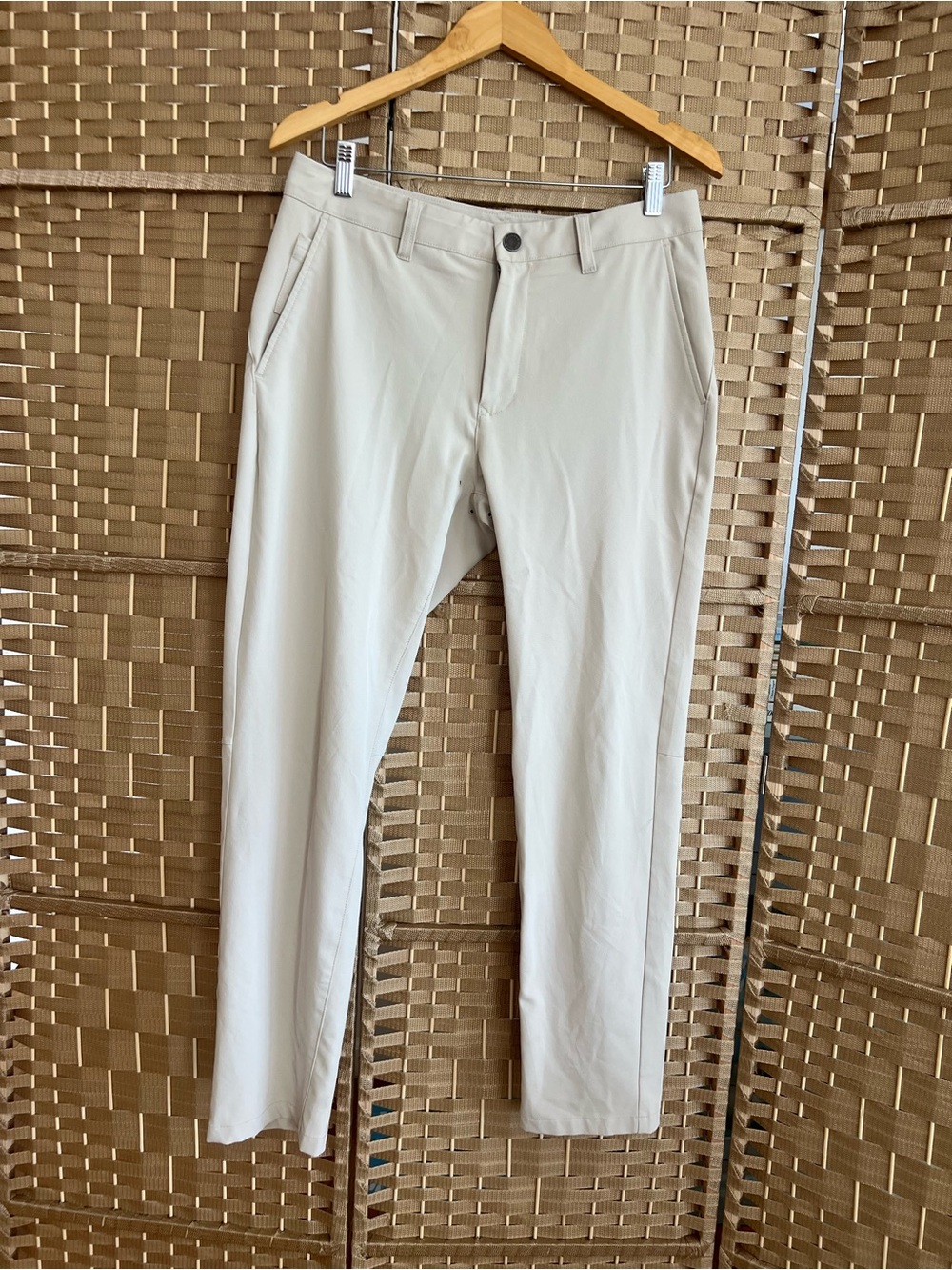Bonobos Golf Pants Mens 32x30 Slim Khaki Stretch Flat Front